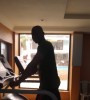 At the gym